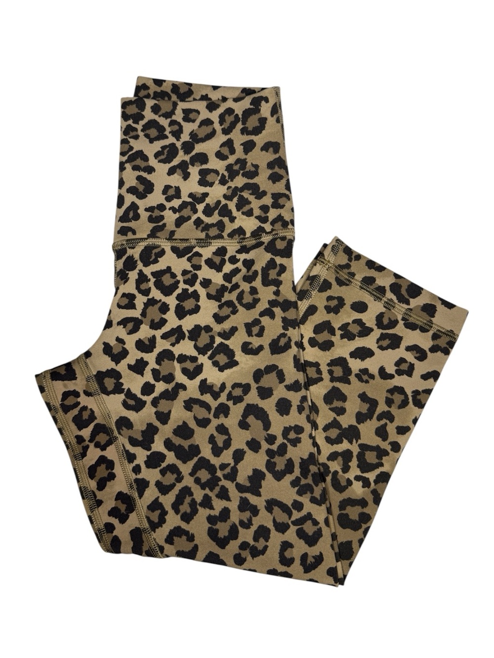 Lululemon align high rise crop 17” in True Leopard Multi